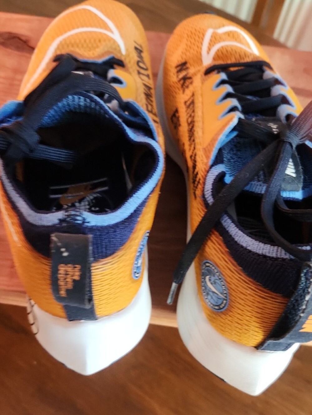 Nike Zoom Fly 4 Premium Light Curry Men’s Size 7 Running Shoes DO9583-700 - Picture 10 of 14